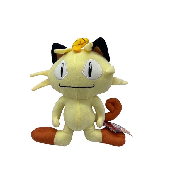 Toy Factory Pokémon Meowth Plush Anime - Picture 1 of 12
